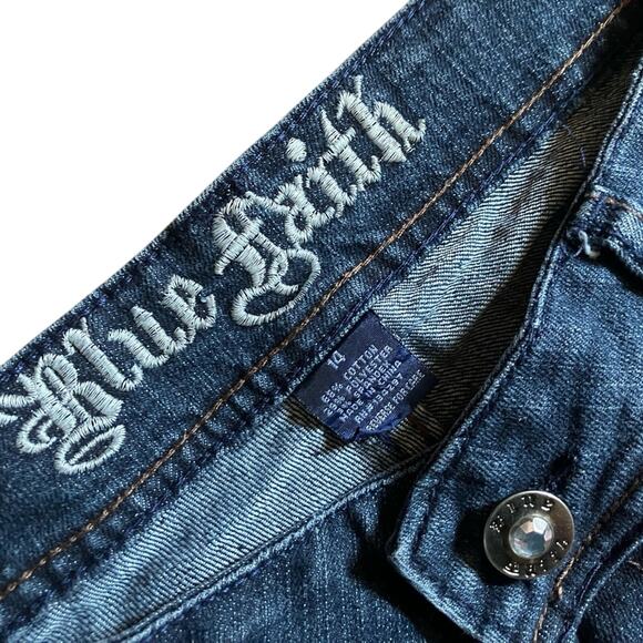 Blue Faith Denim Jeans size 14 - Picture 6 of 14